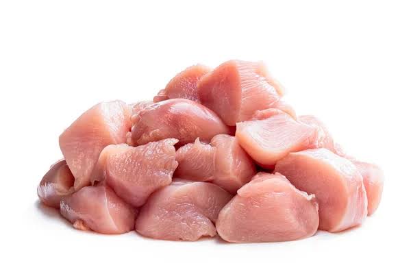 Fresh Chicken Breast Boneless Cubes for sale in Karachi - Akhtar Sabir Fresh